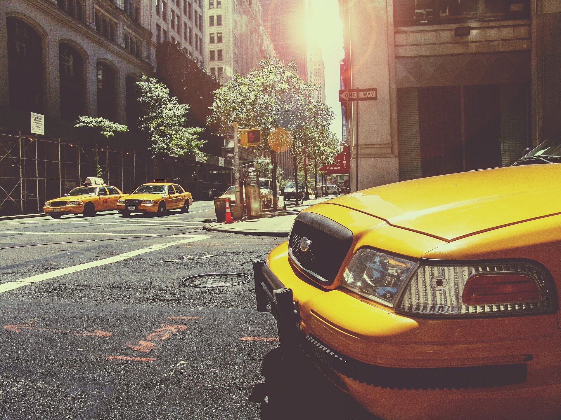 Taxis en Nueva York