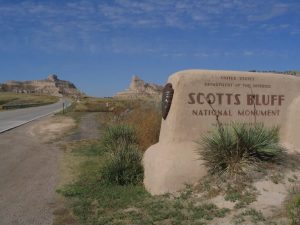 Monumento Nacional de Scotts Bluff Nebraska