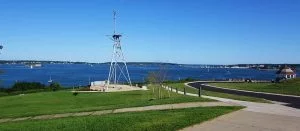 Caminar en el Eastern Promenade Portland Maine