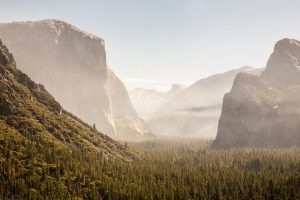 El parque nacional de Yosemite