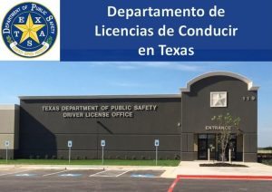 Departamento de licencias de Texas