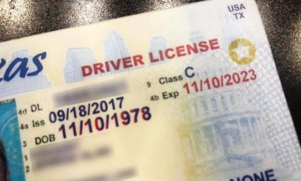 Licencia de conducir en Texas