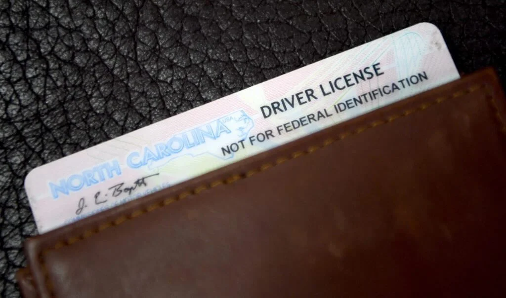 Licencias de conducir en Carolina del Norte
