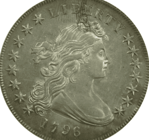 Medio dólar acuñado en 1796