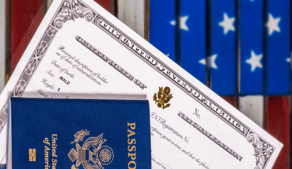certificado de naturalización USA