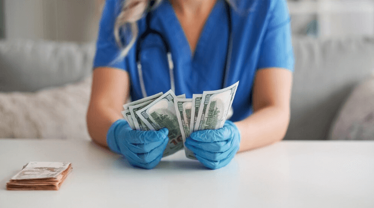 Salario de una enfermera