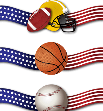 top 3 deportes populares en EEUU